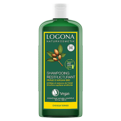 LOGONA  Soins Capillaires Shampoing Restructurant &agrave; l'Argan Bio 250ml