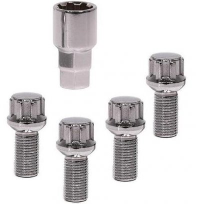 MCGARD Loknox - 4 vis antivol 14x150 L2 26.7 - Spheriques - Cle 1719 - BR1018
