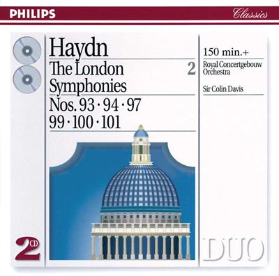 London Symphonies Vol. 2 Nos. 93, 94, 97, 99, 100 Et 101