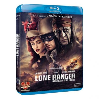 Lone Ranger, naissance d'un h&eacute;ros  Blu-Ray