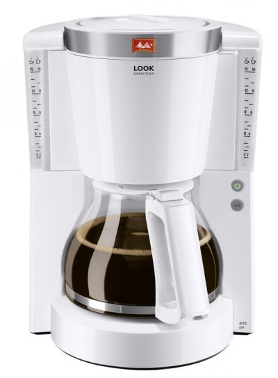 MELITTA LOOK IV SELECTI 1011-03 BLANC ACIER BROSS&acute;