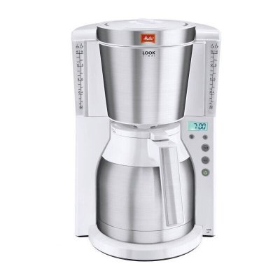 MELITTA LOOK IV THERM TIMER 1011-15 BLANC ACIER BROSS&acute;