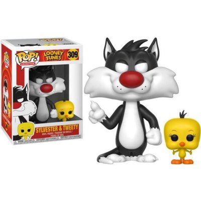 FUNKO Looney Tunes Figurine Pop! Television Vinyl Sylvester & Tweety 9 Cm