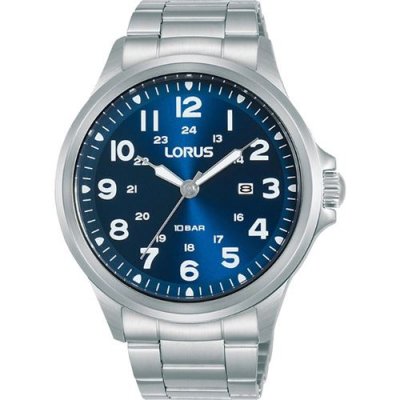 LORUS  Homme Analogique Quartz Montre avec Bracelet en M&eacute;tal RH993NX9