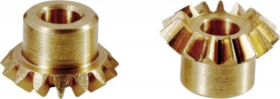 REELY Lot 2 pignons coniques module 0,75 modelcraft 30 dents 236934