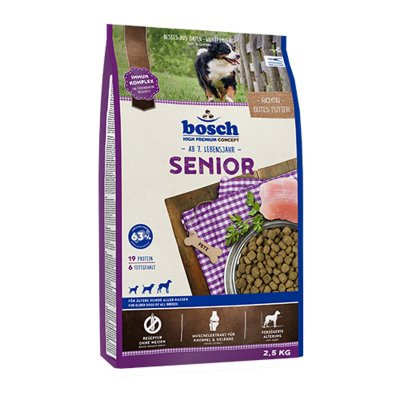 BOSCH LPC Lot 2 saveurs bosch&reg; Senior - Croquettes pour chien