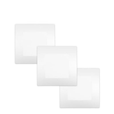 SIEMENS Lot 3 Va et Vient Blanc Delta Viva + Plaque Blanc  