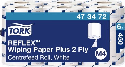 TORK Lot 6 Papier Essu  Reflex Blanc - 