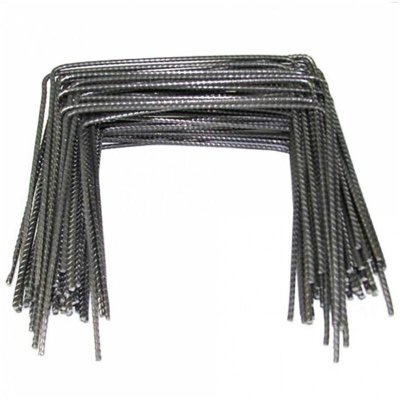 NORTENE Lot agrafes Fixsol - 100 pi&egrave;ces - Acier - 20x25x20cm 