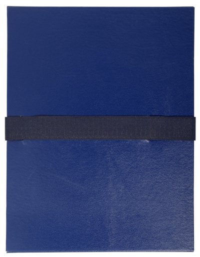 EXACOMPTA Lot de 10 chemises dos extensible -  - Bleu fonc&eacute; - 626E