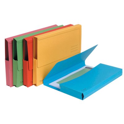 EXACOMPTA Lot de 10 chemises pochettes Forever A4 -  - Coloris assortis