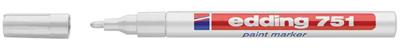EDDING LOT de 10  751 Marqueur Permanent - Couleur rouge