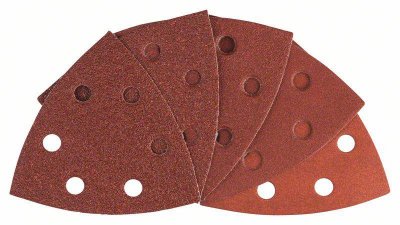 BOSCH Lot de 10 feuilles abrasives Red Wood Top  2608607540