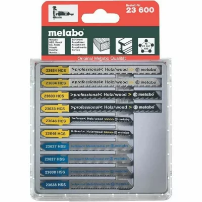 METABO Lot de 10 lames coupe coupe franche 