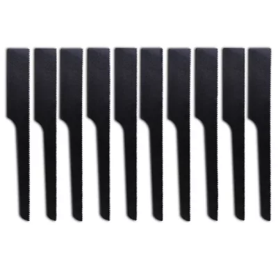 VIDAXL Lot de 10 lames pour scie pneumatique 24 dents & 32 dents