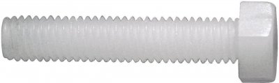 TOOLCRAFT Lot de 10 pc(s) vis &agrave; 6 pans DIN 933 en polyamide M3 x 30 mmx30 mm 