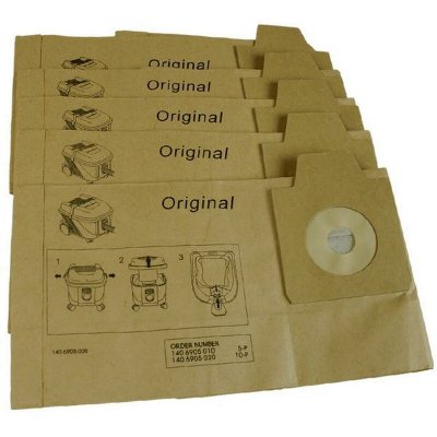 NILFISK Lot de 10 sacs papier Aspirateur (1406905020  ELECTROLUX SIPLEC)