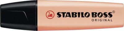 STABILO LOT de 10 Stylo Marqueur Fluo  Boss 70 P&ecirc;che Soyeuse