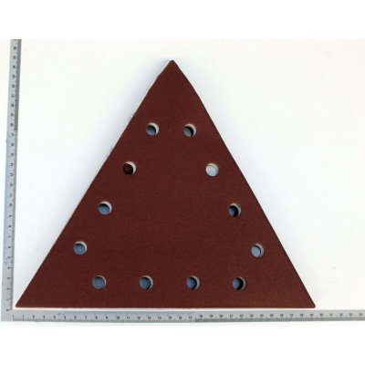 SCHEPPACH Lot de 10 triangles abrasifs  - grain 120 - 7903800603