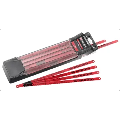FACOM Lot de 100 lames de scie pour inox et cuivre ep 1-3mm 668a. 12