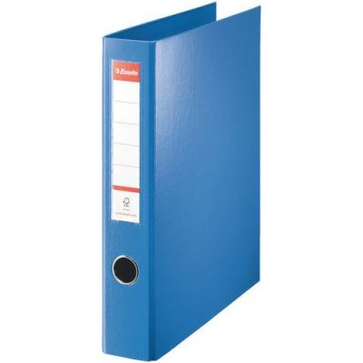 ESSELTE Lot de 12 Classeur 4 anneaux Standard A4 Maxi, dos de 55, coloris bleu