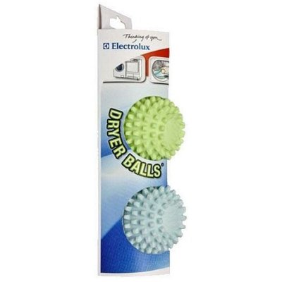 ELECTROLUX Lot de 2 balles adoucissantes et assouplissantes pour