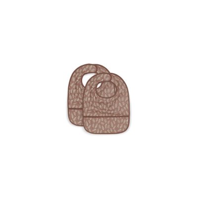 JOLLEIN Lot De 2 Bavoirs &Eacute;tanches Meadow Chestnut - 