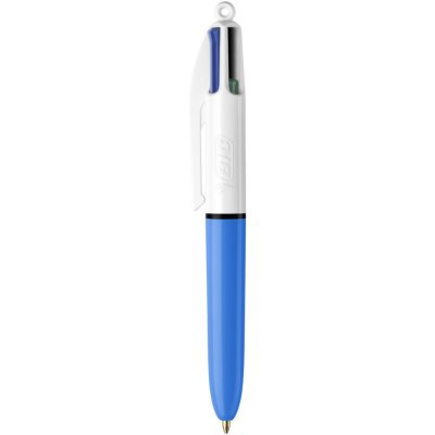 BIC Lot de 2 - &reg; 4 couleurs Mini Stylo bille r&eacute;tractable pointe moyenne 1 mm