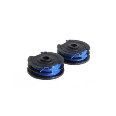 RYOBI Lot de 2 bobines de fil pour d&eacute;broussailleuse RAC110 