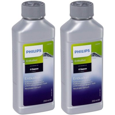 SAECO Lot de 2 d&eacute;tartrants (2x 250ml) sp&eacute;cial machine &agrave; caf&eacute; expresso, philips