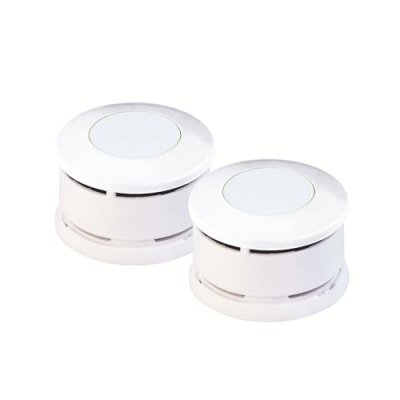 LIFEBOX Lot de 2 D&eacute;tecteurs de Fum&eacute;e certifi&eacute;s NF  Serenity 5
