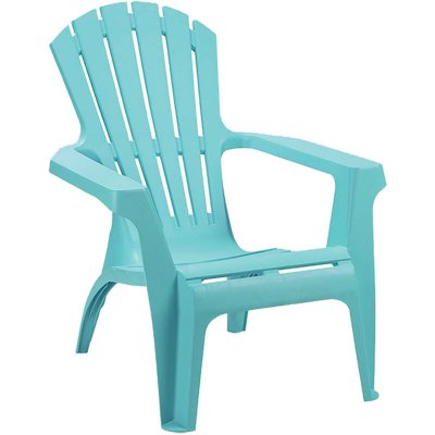 OZALIDE Lot de 2 fauteuils empilables Turquoise 75 x 86 x 86 cm - Turquoise