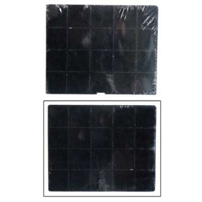 AIRFORCE Lot de 2 filtres &agrave; charbon pour hotte  - 238X190X10MM FCHFL