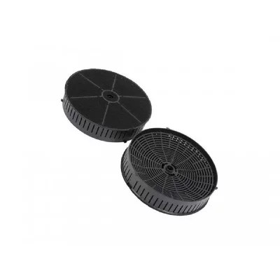 AEG Lot de 2 filtres &agrave; charbon type 57 dim.18 x 3,8 cm pour hotte elica