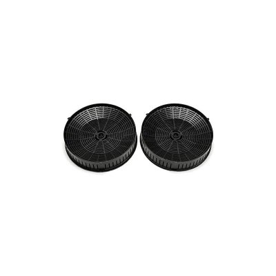 AEG Lot de 2 filtres &agrave; charbon type 57 dim.18 x 3,8 cm pour hotte elica