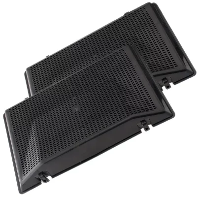 ARISTON Lot de 2 filtres charbon type 37 AMC962 Hotte 484000008786, 481249038015  HOTPOINT