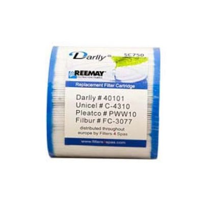 DARLLY Lot de 2 Filtres pour Spa 40101 / PWW10 / C4310 10,2 cm