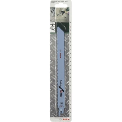 BOSCH Lot de 2 lames coupe multiusage S1122bf pour t&ocirc;le &eacute;paisse - 