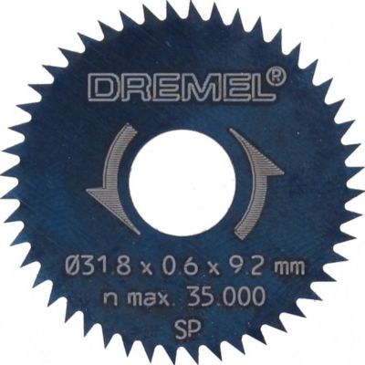 DREMEL Lot de 2 lames de scie  circulaire