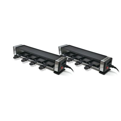 ROTEL Lot de 2 machines &agrave; raclette connectables par c&acirc;bles pour 8 personnes au total  ref. 1124050