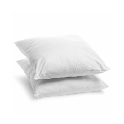 BLEU CALIN Lot de 2 oreillers ferme anti-acariens 60x60cm