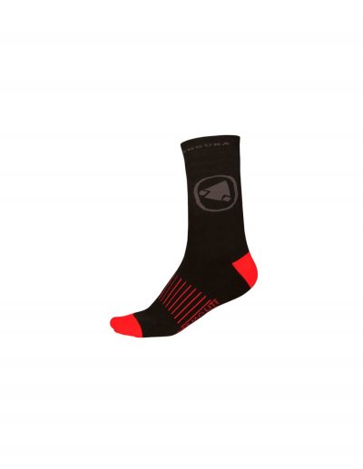 ENDURA Lot de 2 paires de chaussettes  thermolite ii noir