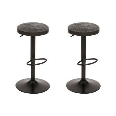 Lot De 2 Tabourets De Bar En M&eacute;tal Ilsa