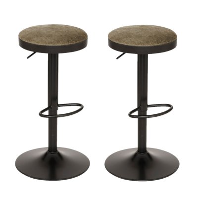 Lot De 2 Tabourets De Bar En Velours Ilsa