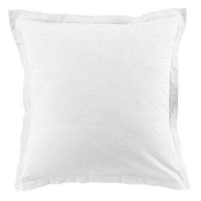 HOUSSE DE REVE Lot de 2 taies d'oreiller blanc 100% coton 57 fils/cm2 Blanc 50x70cm