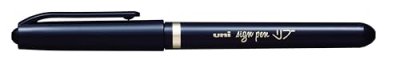 UNI Lot de 2 -  Marqueur permanent pointe ogive 0,7 mm - Noir