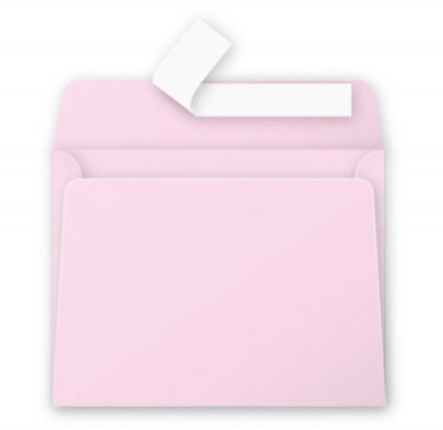 POLLEN Lot de 20 enveloppes 90 x 140 -  - 120g - Rose drag&eacute;e