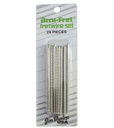 JIM DUNLOP Lot de 24 Frettes  Tube de Frettes 6S6000 Fretwire