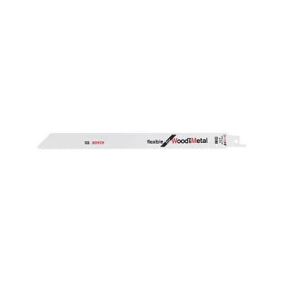 BOSCH ACCESSORIES Lot de 25 lames de scie sabre flexible for wood and metal 225x19x0,9 mm bosch 2608657560