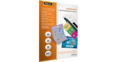 FELLOWES Lot De 25 Pochettes &Agrave; Plastifier  160 Microns A4 (Transparent